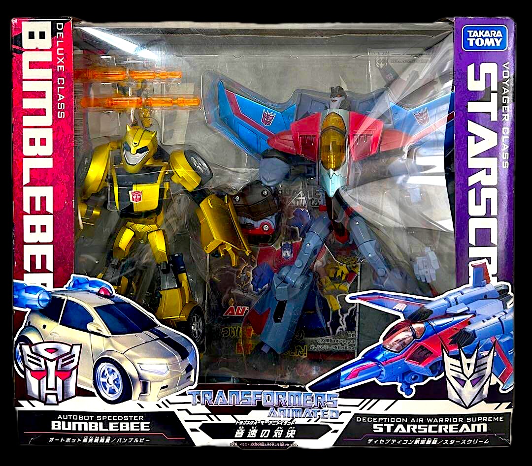 Onsoku no Taiketsu :  Bumblebee vs Starscream