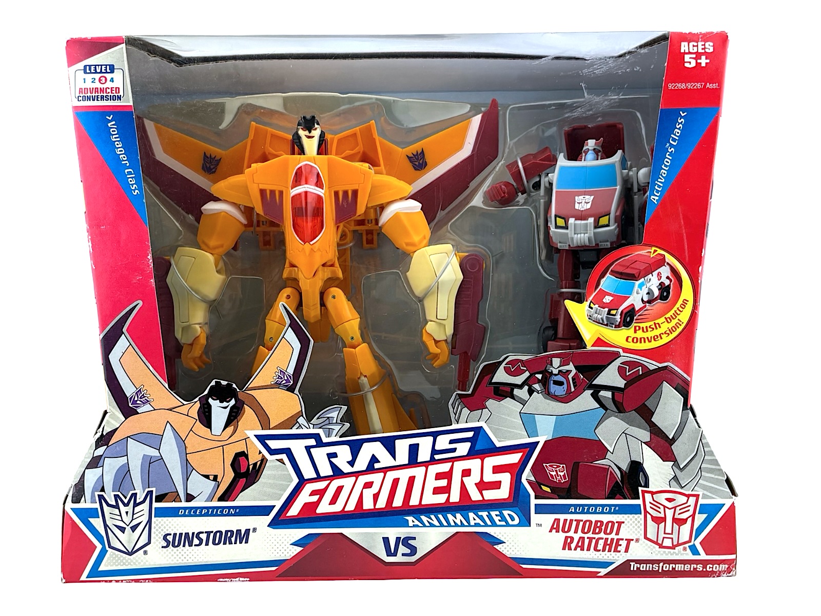 Sunstorm vs Autobot Ratchet